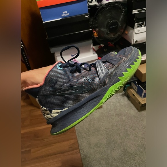 Nike Kyrie 7 Midnight Navy Size 12 - Picture 8 of 11